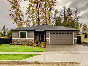 New homes in Silver Lake, WA. Presented by Cano Real Estate. 1580 square foot plan