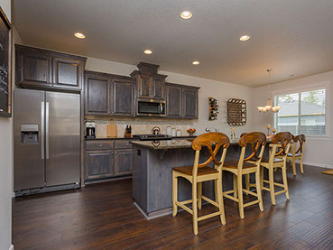 New homes in Silver Lake, WA. Presented by Cano Real Estate. 1580 square foot plan