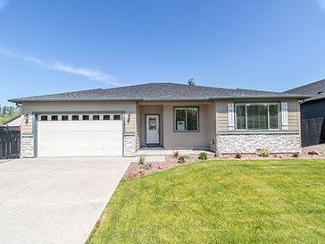 New homes in Silver Lake, WA. Presented by Cano Real Estate. 1665 square foot plan