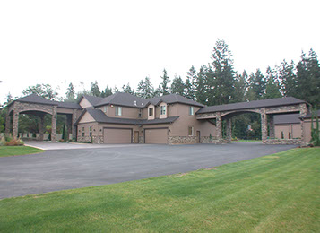 Custom home by Universal Construction