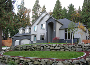 Custom home by Universal Construction