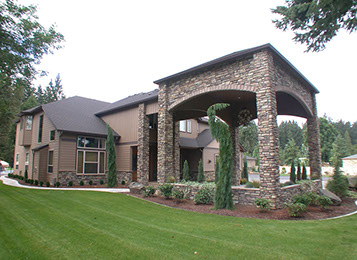 Custom home by Universal Construction