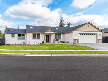 New homes in Silver Lake, WA. Presented by Cano Real Estate. 2208 square foot plan