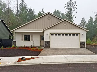New home construction in Silver Lake, Washington by Universal Construction and Bradley S Thomas Construction. 1534 square foot floor plan