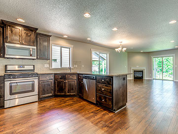 New homes in Silver Lake, WA. Presented by Cano Real Estate. 1534 square foot plan