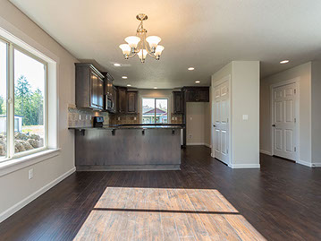 New homes in Silver Lake, WA. Presented by Cano Real Estate. 1556 square foot plan