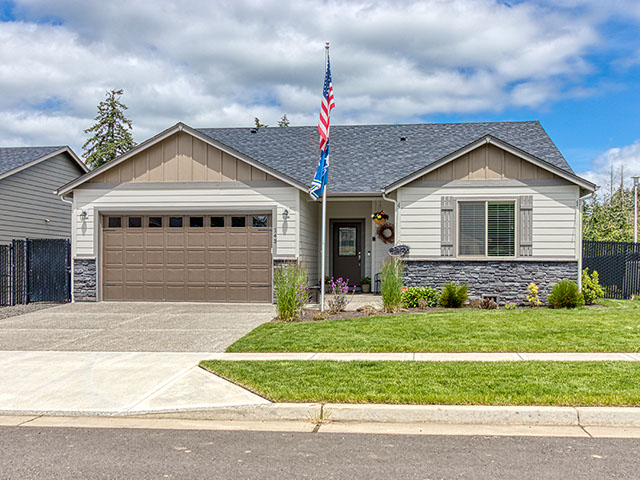 New homes in Silver Lake, WA. Presented by Cano Real Estate. 1580 square foot plan
