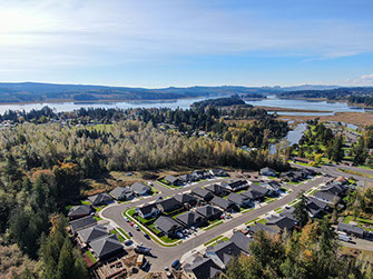 Silver Lake Village new home construction in Cowlitz County