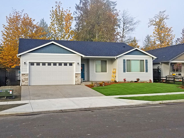 New homes in Silver Lake, WA. Presented by Cano Real Estate. 1665 square foot plan